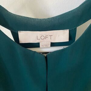 LOFT Deep Teal Dress